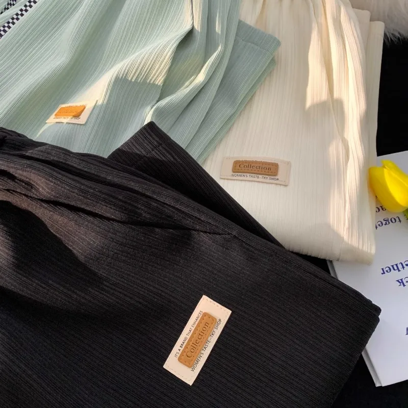 Ords da uomo in seta di ghiaccio traspirante estivo casual vestibilità ampia gioventù Faion marca lunghezza cinque quarti Spor confortevole leggero