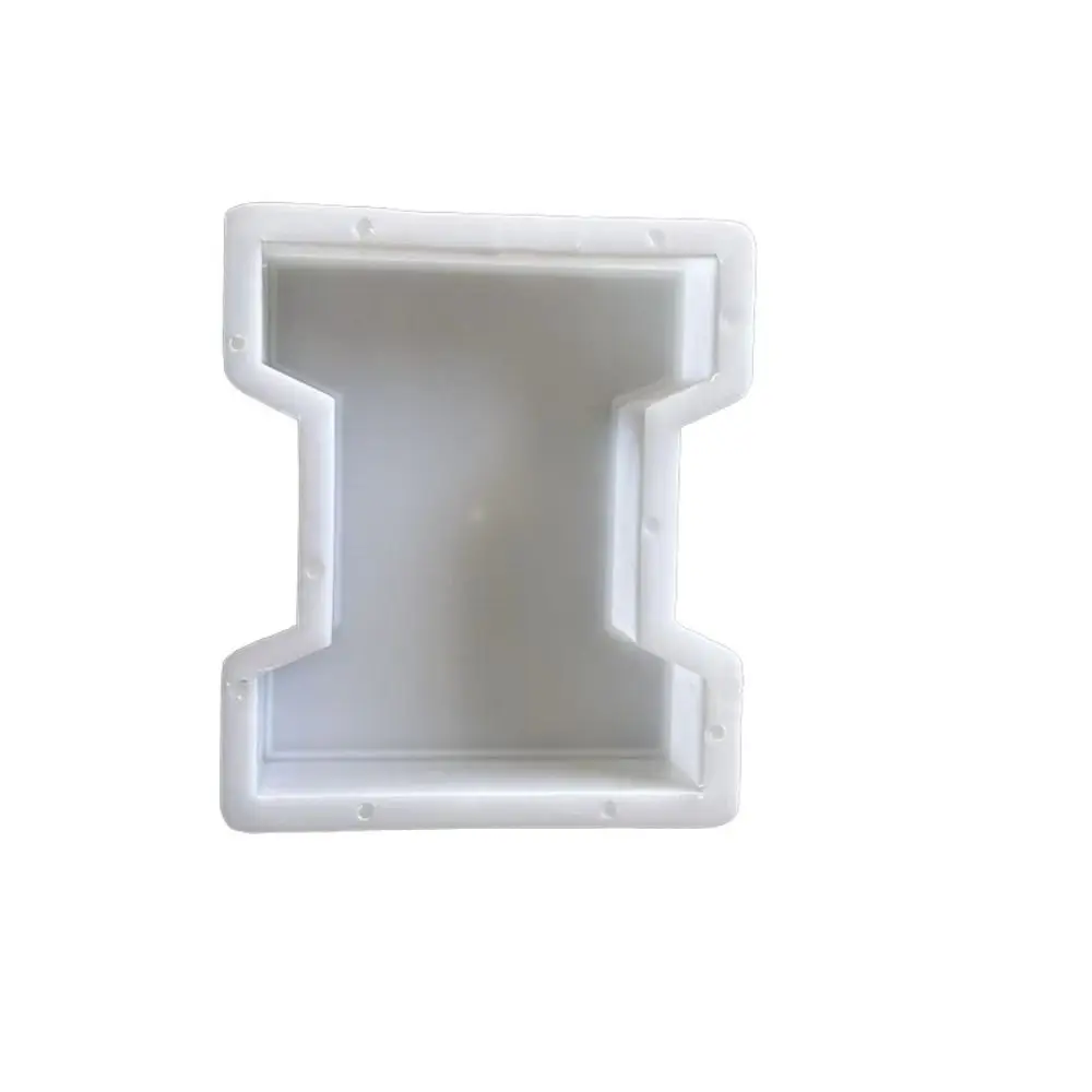 I-shaped Plastic Paving Molds Reusable Durable Cement Tile Mold Manual Operation DIY Brick Stone Mold Garden Landscaping