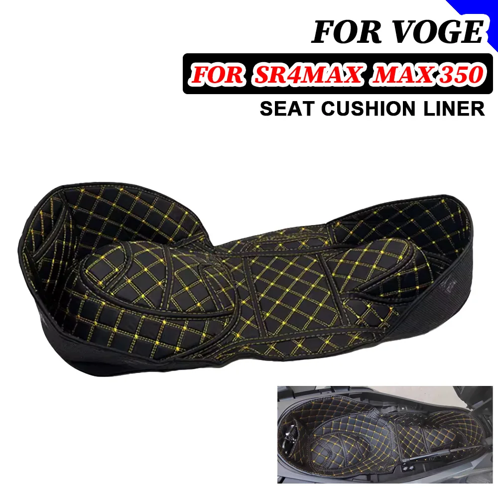 For VOGE SR4MAX SR4 MAX 350 SRMAX SR MAX Motorcycle Accessories Seat Storage Box Suitcase Lining Pad Protection Set