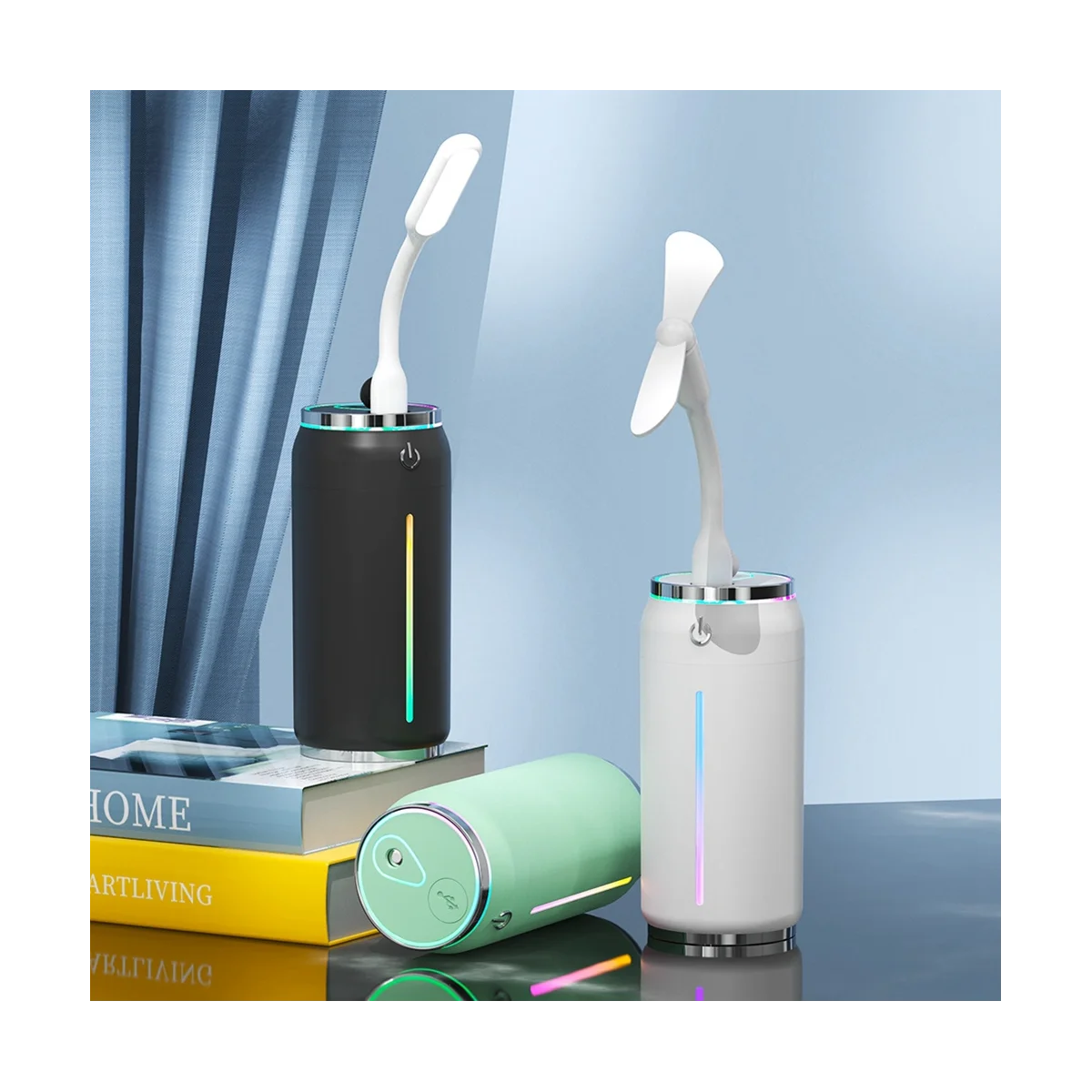 المرطب الترطيب مروحة صغيرة أداة ترطيب سطح المكتب النفط الروائح آلة 220 مللي أ