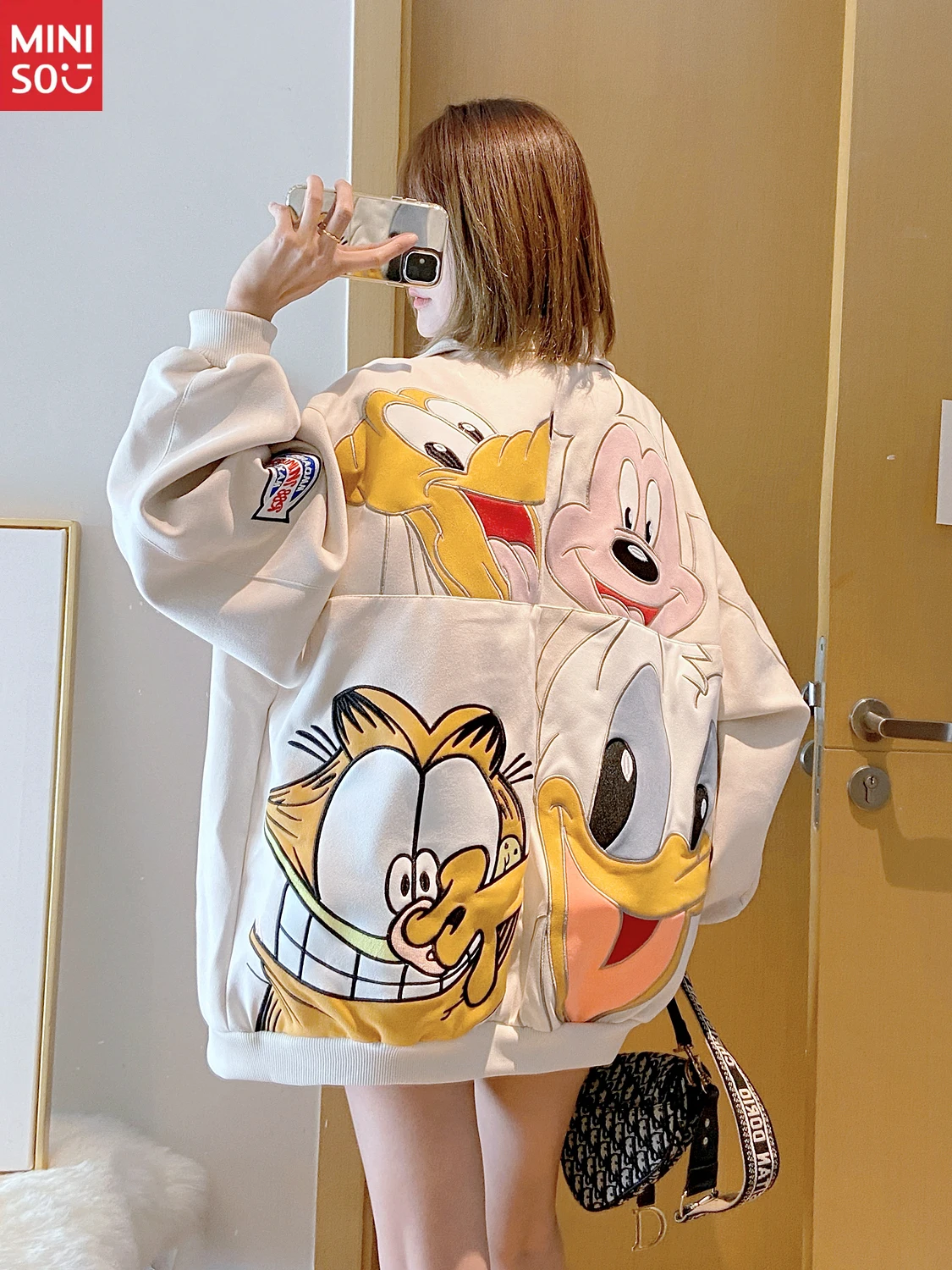 

Disney Donald Duck Baseball Jacket Women's 2025 New Spring Loose Jacket