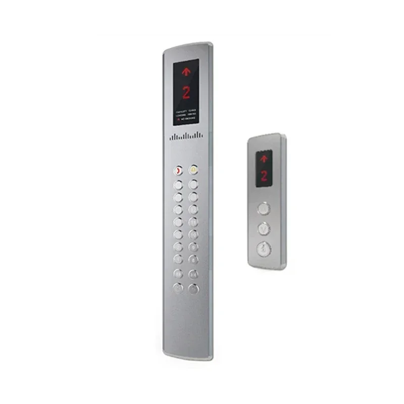 Stainless Steel Material Cop Lop Elevator Button Panel Price With LCD Display