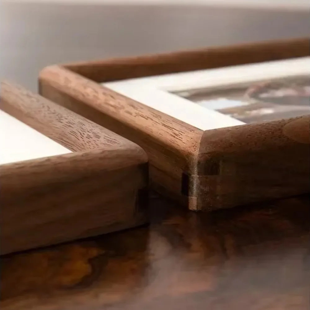 Handmade Black Walnut Photo Frame Display
