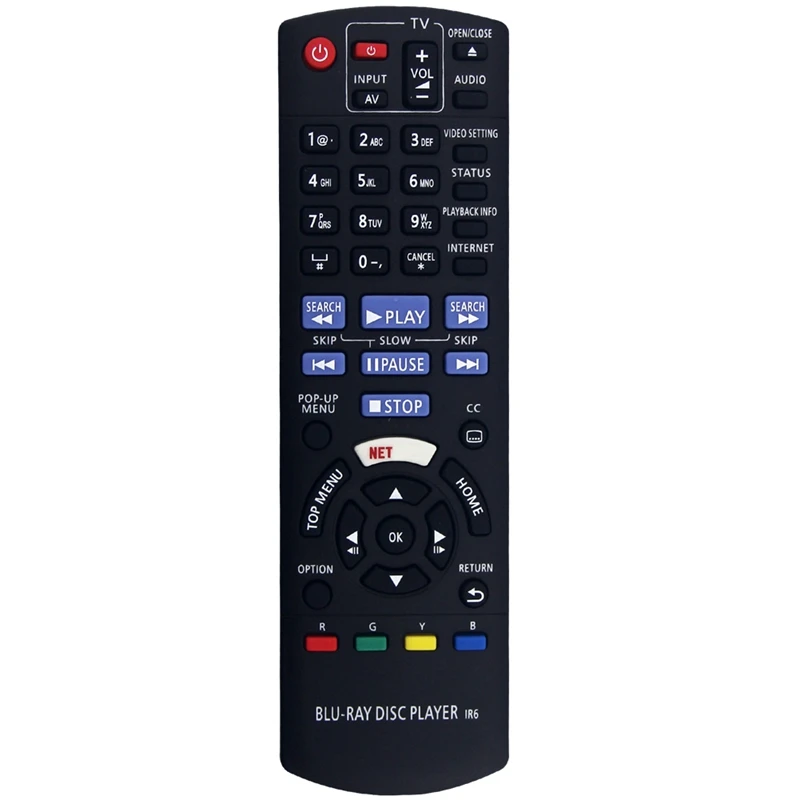 

IDUD N2QAYB001167 Replaced Remote Control For Panasonic 4K Blu-Ray Player DMP-UB200