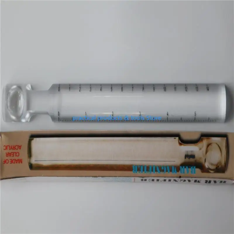77 machifier مع 140 مم قياس شريط الأدوات البصرية الزجاج المكبر