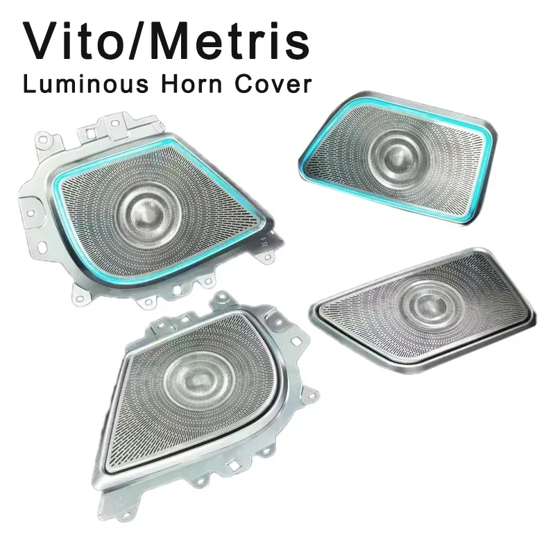 Factory LED Speaker Cover Speaker Rain Cover Accessories New Horn Cover for Mercedes Vito V250 V260 W447 Vclass