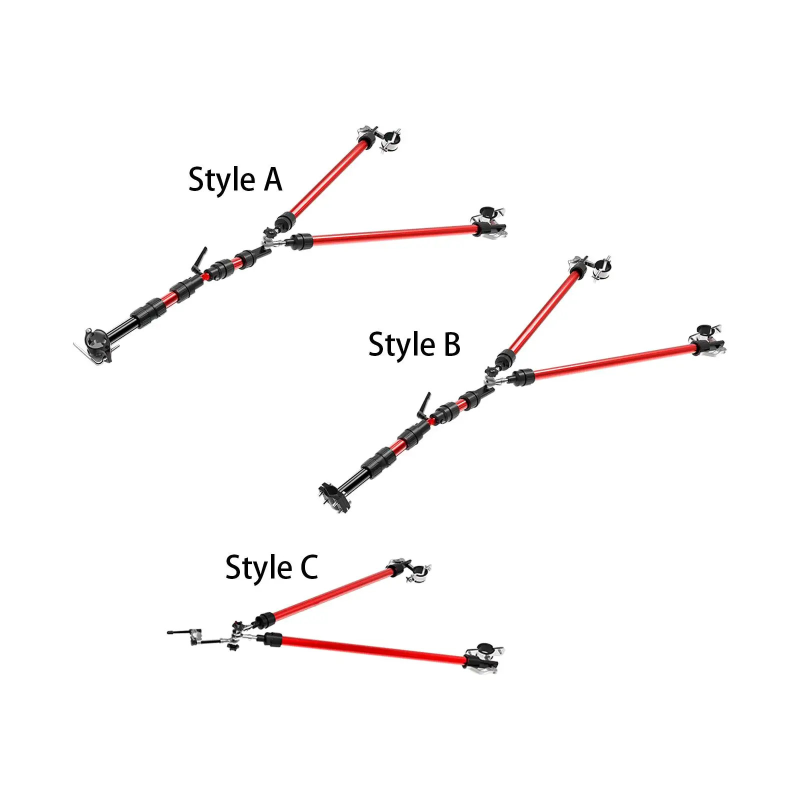 Bike Trailer Connector Connecting Rod Easily Install Good Performance Flexible Attachment Universal for Camping Cart