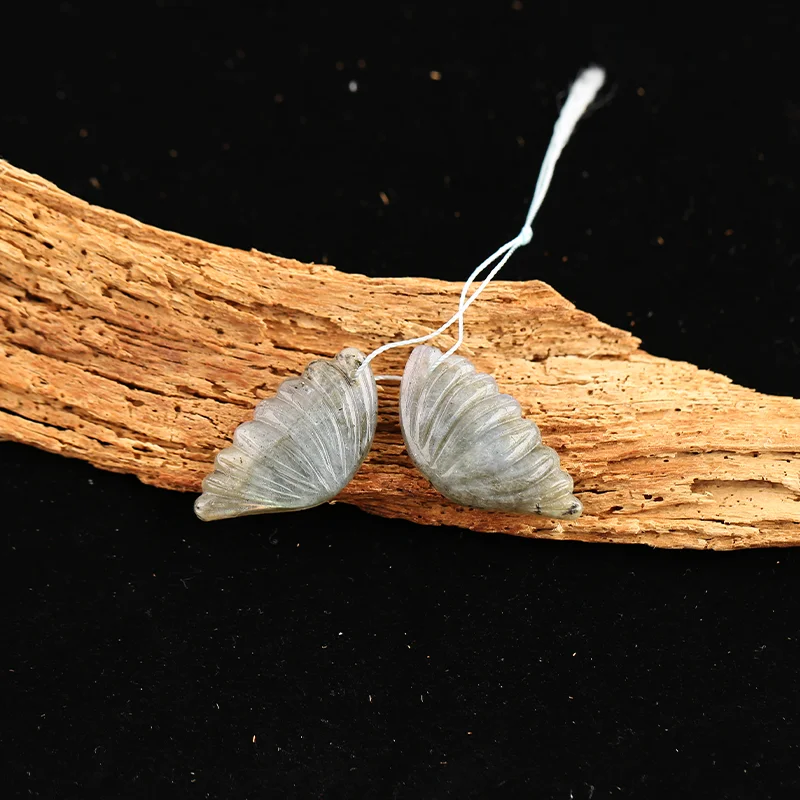 B&F Labradorite   Earring Beads for Jewelry Making, Handmade Natural stones beads, Stones for jewelry Making Supplies