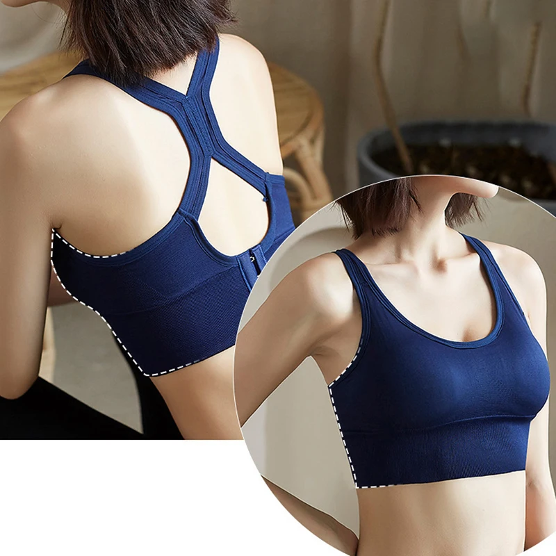 Female Brassiere Wireless Sports Vest Bras For Women Underwear Sexy Seamless Bralette With Pad Bra Push Up Cotton Tops Lingerie