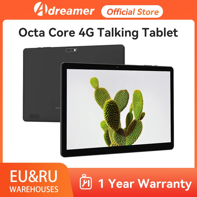 (Clearance)10 Inch Tablet Android Tablets 4G LTE 4G 64G Merory Promotion Tablet With GPS 6000mAh Type-C Compute