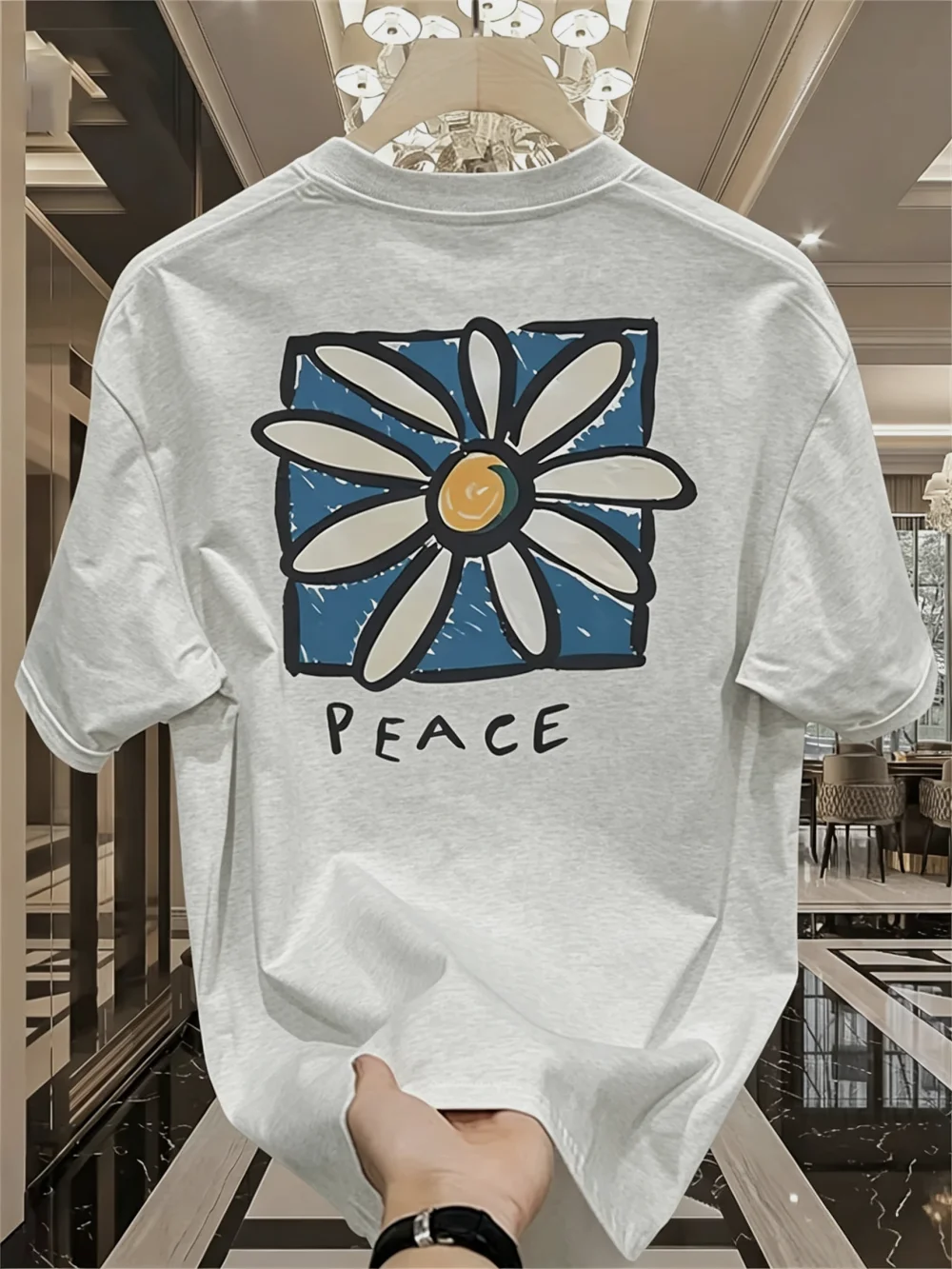 2026 Sommer Herren Heavyweight Kurzarm-T-Shirt im japanischen & koreanischen Streetwear-Stil, maschinenwaschbar, voller Vintage-Charme, Top – Detail 4