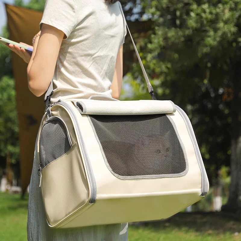 

Pet Supplies Kitten Dog Outdoor Breathable Portable Travel Carrier Bag Large Space for Dog Cat Capsule Outside
