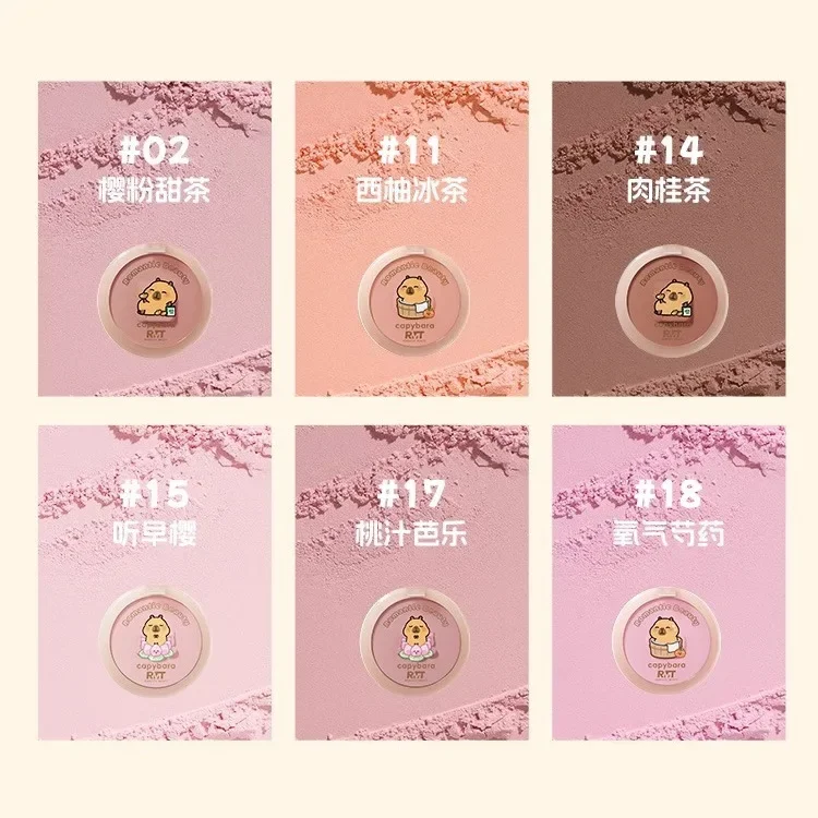 RMT Viola Blu Blush Fard sfumato Tavolozza di crema Espandibile Contrrazione Schiarente Contouring con Blush Matte Rouge Trucco