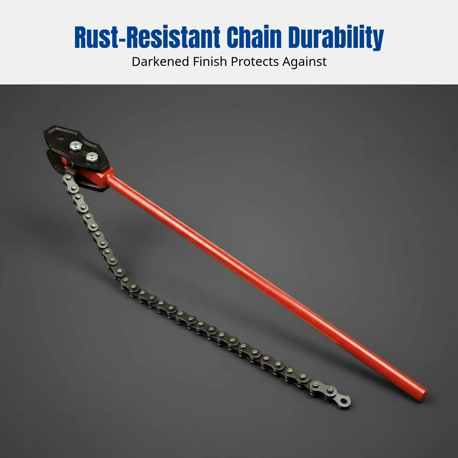 Multifunctional Heavy Duty Chain Wrench, Adjustable B-Type, for Plumbing
