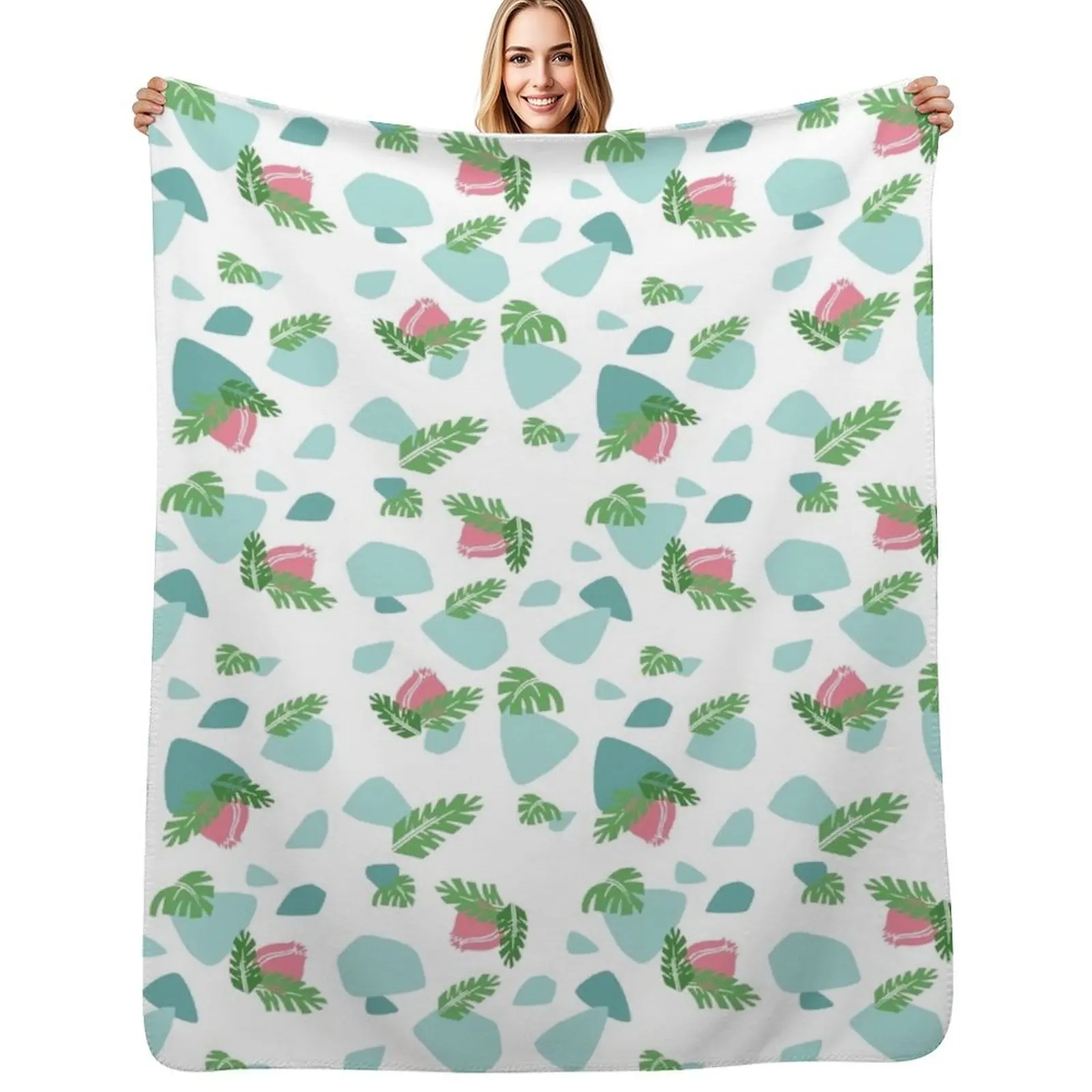 

Ivysaur Pattern Throw Blanket Plush christmas gifts Stuffeds Quilt Blankets