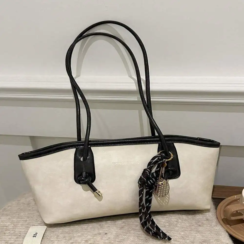 

Модная винтажная стеганая сумка на молнии из искусственной кожи, большая вместительная сумка-тоут для боулинга для женщин