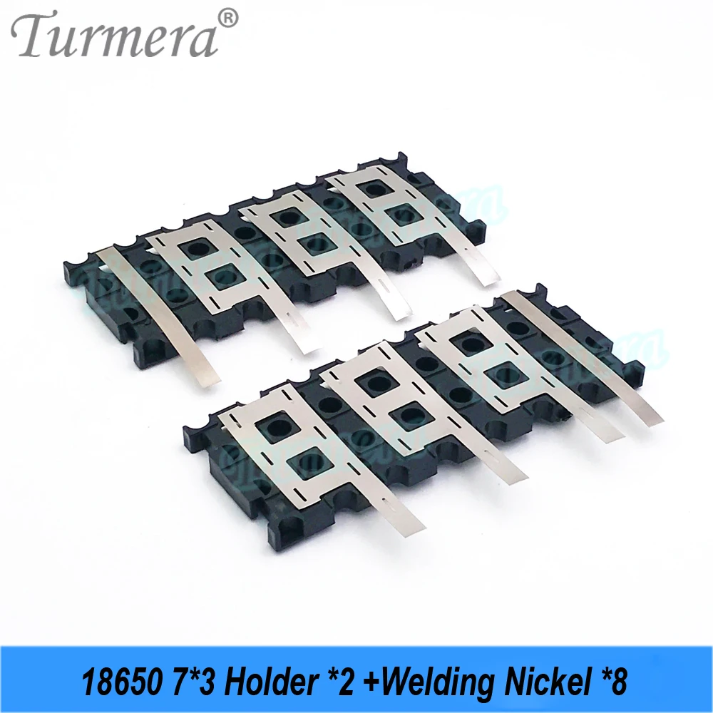 Turmera 24V 29.4V Battery Storage Box 18650 7S3P Holder 25A Balance BMS Welding Nickel Use in Electric Bike or Replace Lead-Acid
