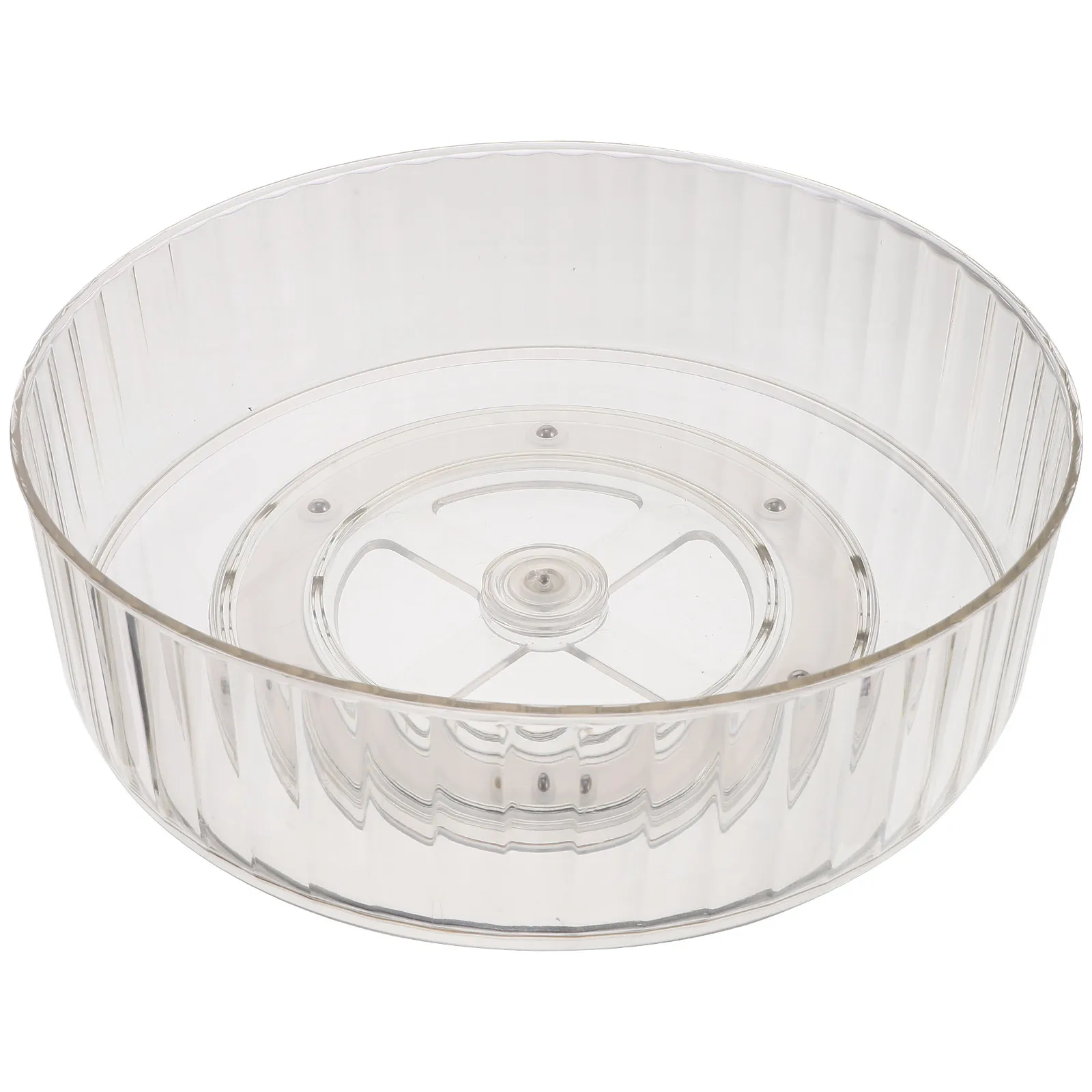 

Прозрачная вращающаяся подставка-органайзер для хранения, контейнер для ванной комнаты, органайзер для бытовых принадлежностей, настольный органайзер