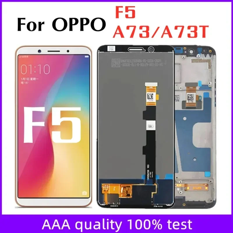 

For Oppo F5 LCD DIsplay Touch Panel Screen Digitizer Assembly For Oppo F5 A73 2017 CPH1723 CPH1725 LCD