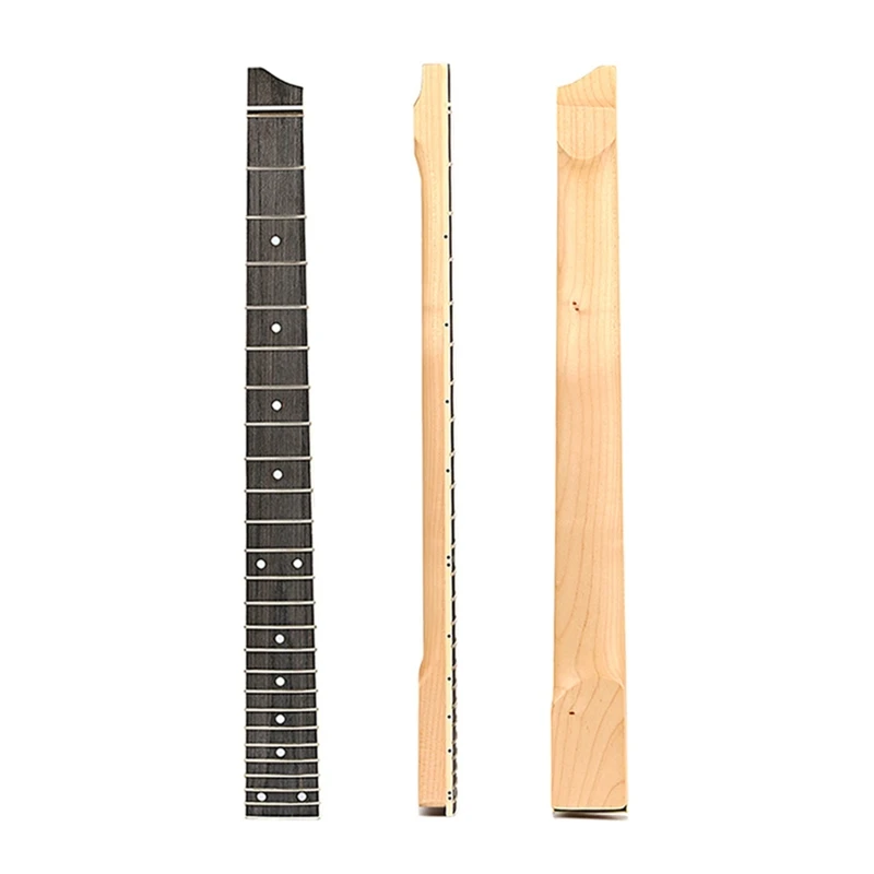 

2024 New 4 Strings Headless Electric Bass Fretboard Guitar Neck Maple Neck Rosewood Blank Board Fingerboard for Music Instrument