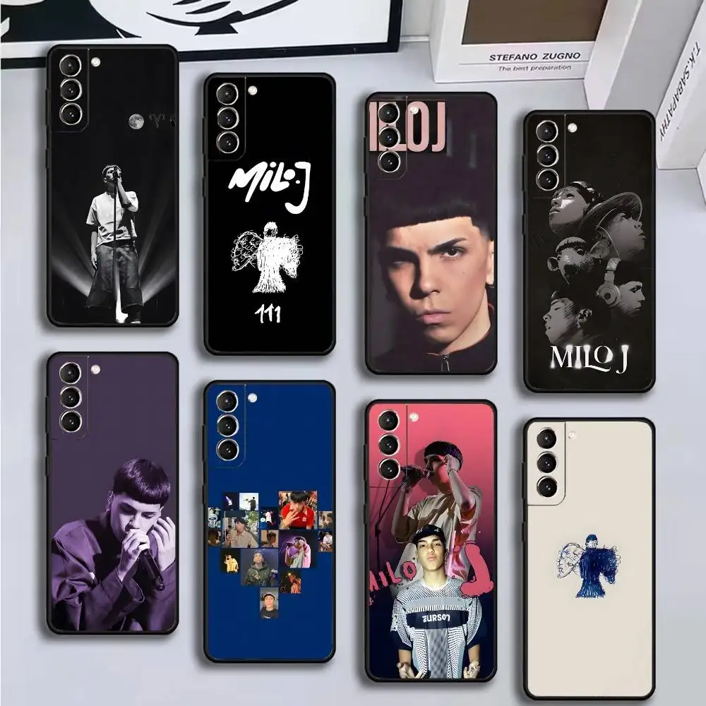 

Singer Milo j Phone Case For Samsung GalaxyA13,21s,22,31,32,52,53,71,72,73,Soft Black Cover