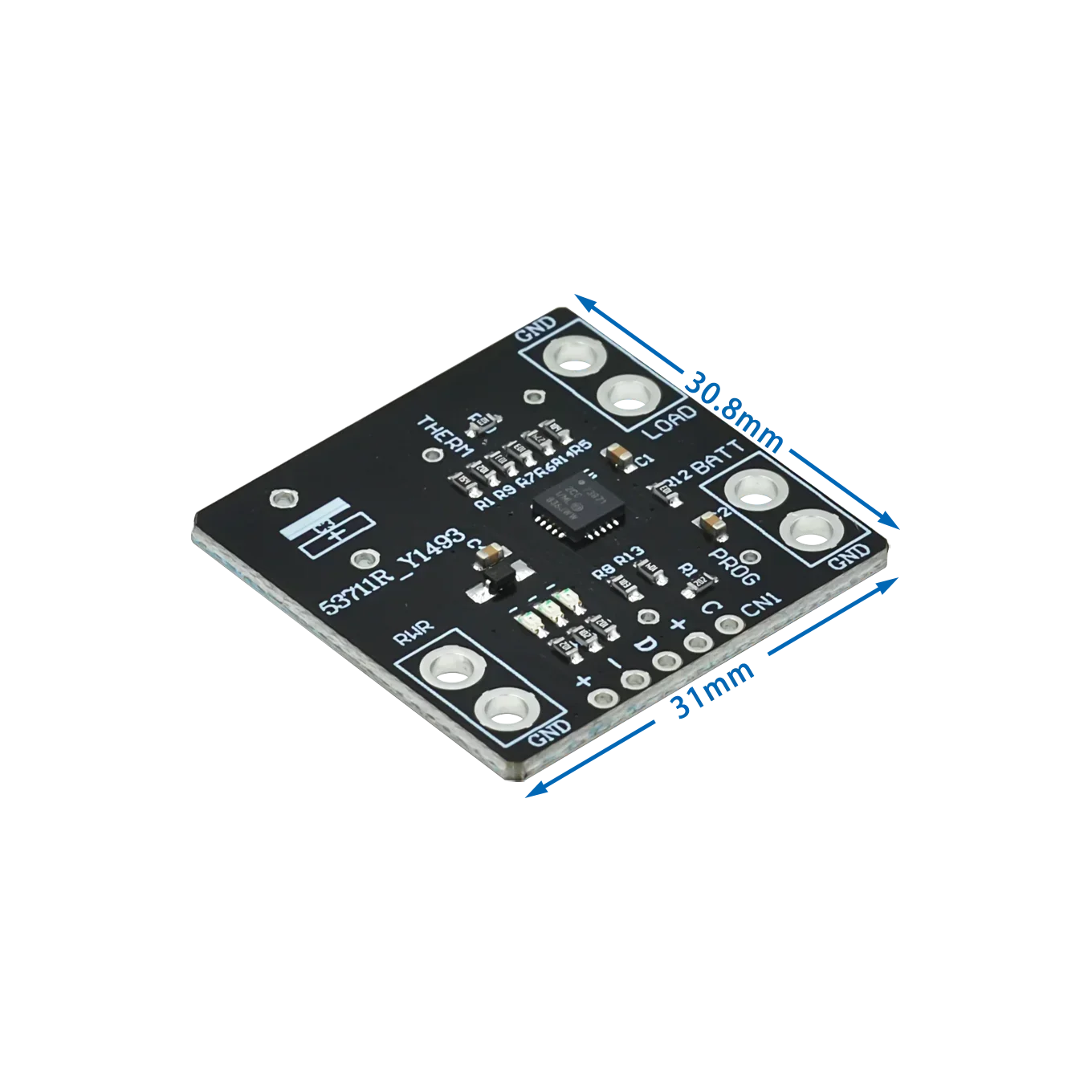 MCP73871 USB 5 فولت تيار مستمر تعزيز الطاقة الشمسية ليبولي ليثيوم لون بوليمر شاحن مجلس 3.7 فولت/4.2 فولت وحدة شاحن إدارة البطارية #6