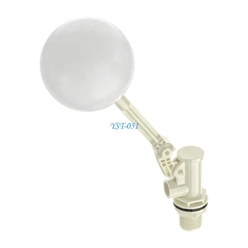 E15A Plastic Float Ball Valves For Water Cooled Equipment Precise Level Adjustment