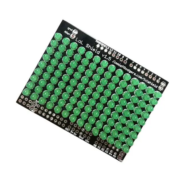

New 286 KIT LED MATRIX LOL SHIELD GRN A