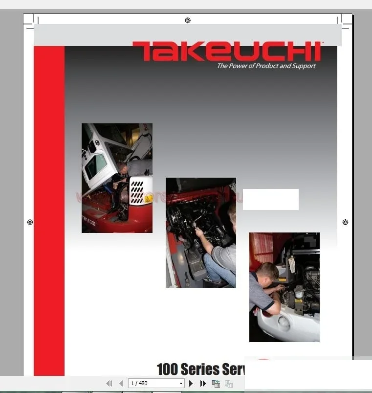 AutoEPC Takeuchi Full Set Service Training, Service Manual, Operator, Part Manual