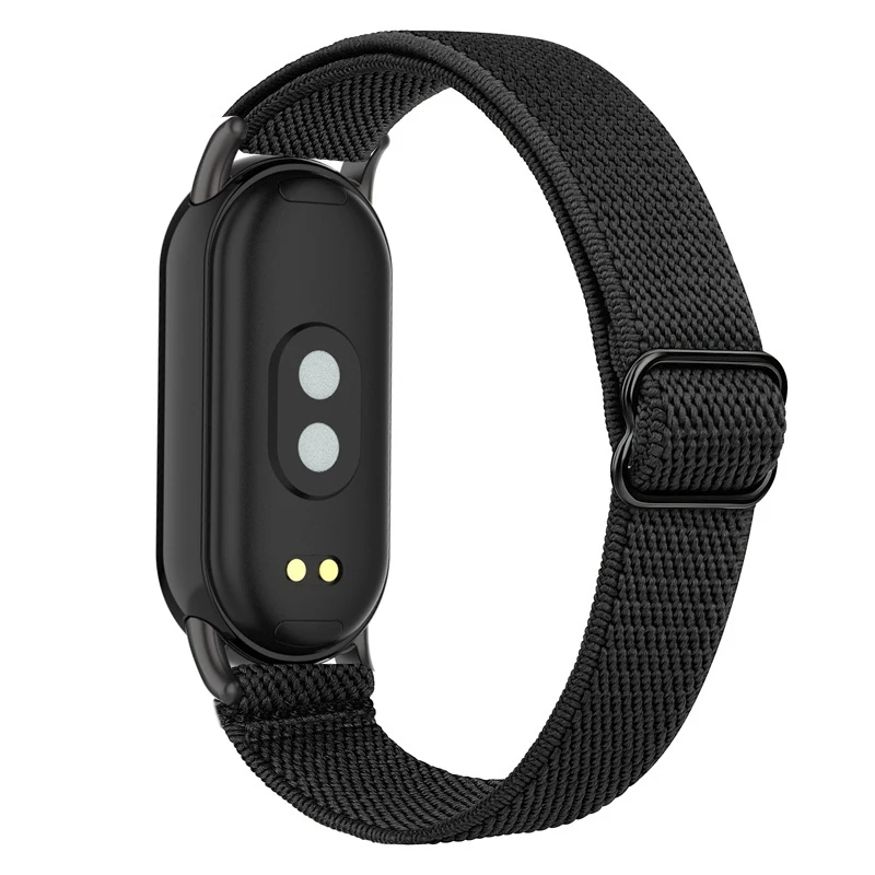 Elastic Nylon Band For Xiaomi Mi Band 8 Sports Women Men Watch Bracelet Strap Loop For Miband 8 Replacement