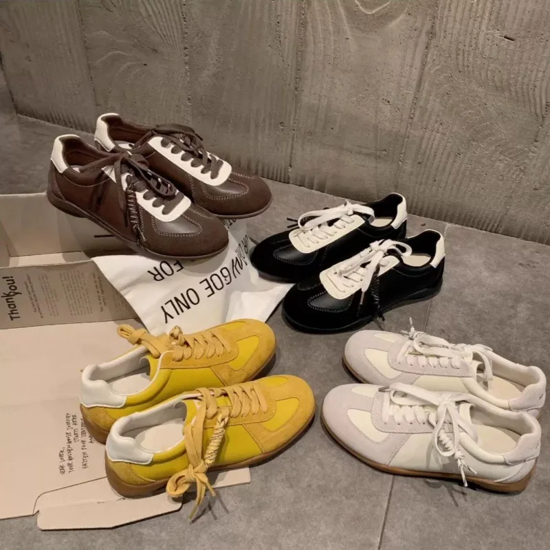 

Женские туфли для досок, весенне-осенняя новая модная винтажная повседневная обувь на шнуровке, легкая удобная нескользящая вулканизированная обувь