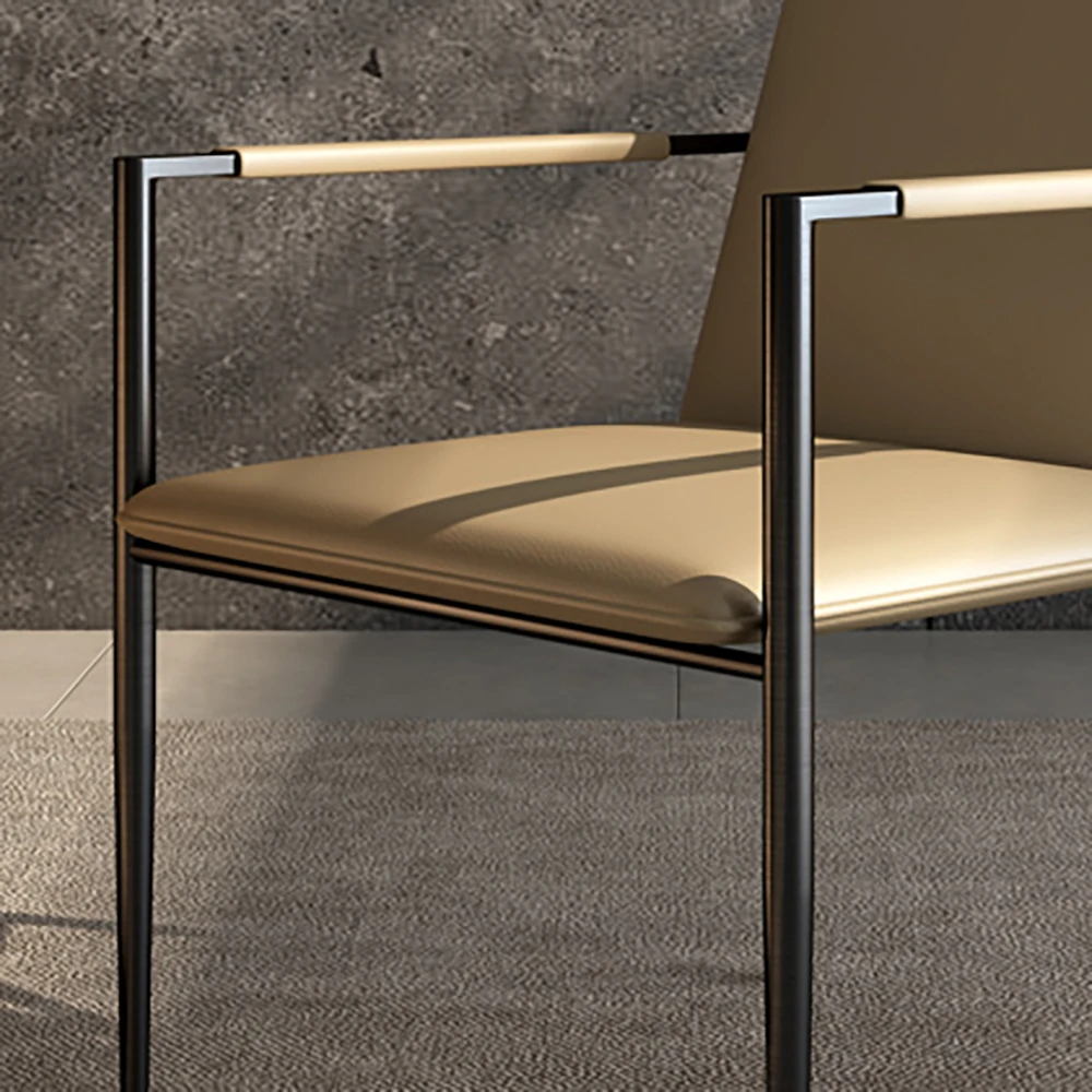 Sedie da pranzo di design della metà del secolo Sedie da pranzo premium moderne di lusso nordico Soggiorno con braccioli Chaise Design Furniture
