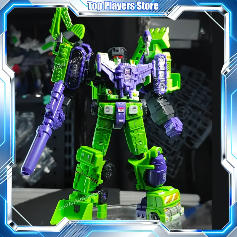 Genuino Blokees Transformers juguete Devastator figura de acción Starry Devastator Scrapper modelo ensamblado regalo móvil