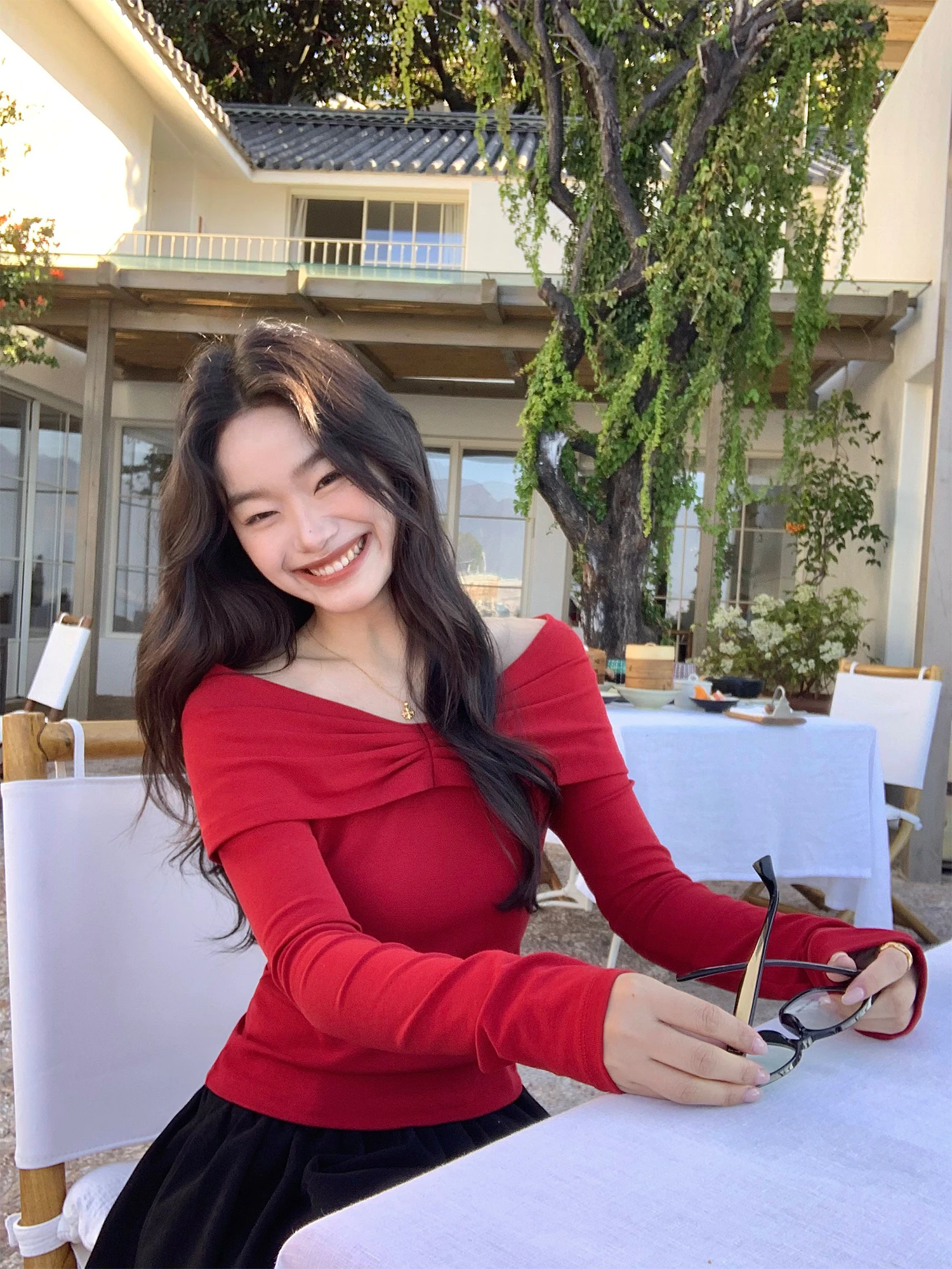 

Женский вязаный топ Pusumede с одним открытым плечом, высококачественная базовая футболка из смесового хлопка, повседневный стиль