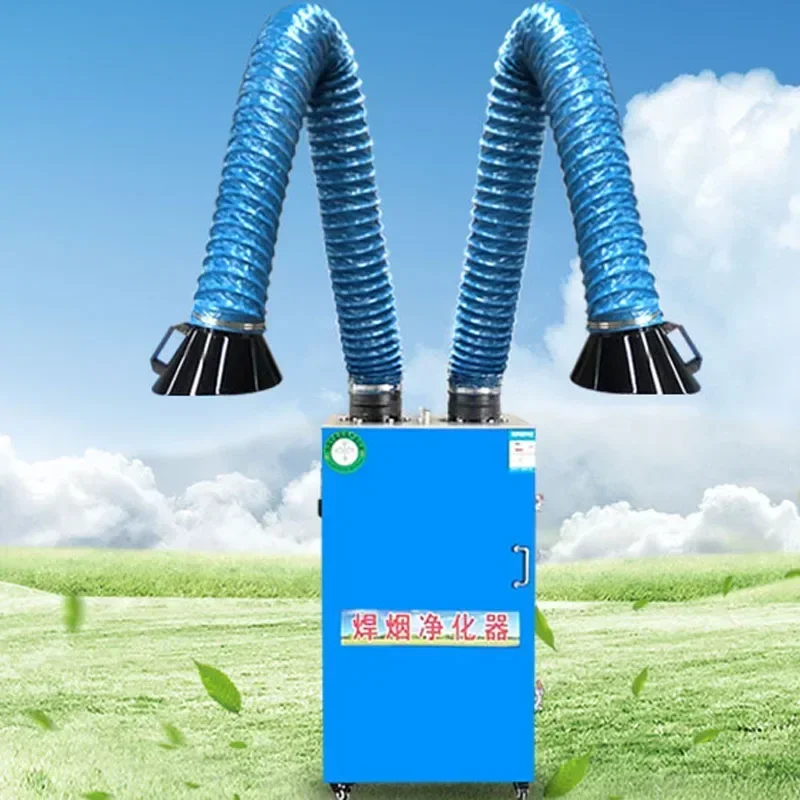 Household 220v Mobile Welding Fume Purifier Collector Industrial Welding Electric Welding Fume Soldering Tin Fume Purifier Dry S