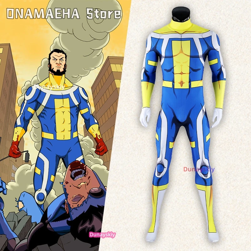 De onsterfelijke piccolonicać), kostuumvermomming, jumpsuit, bodysuit, Halloween, unisex-outfit, Mohamed', vele Zentai-pak Feestmaskerademanty's