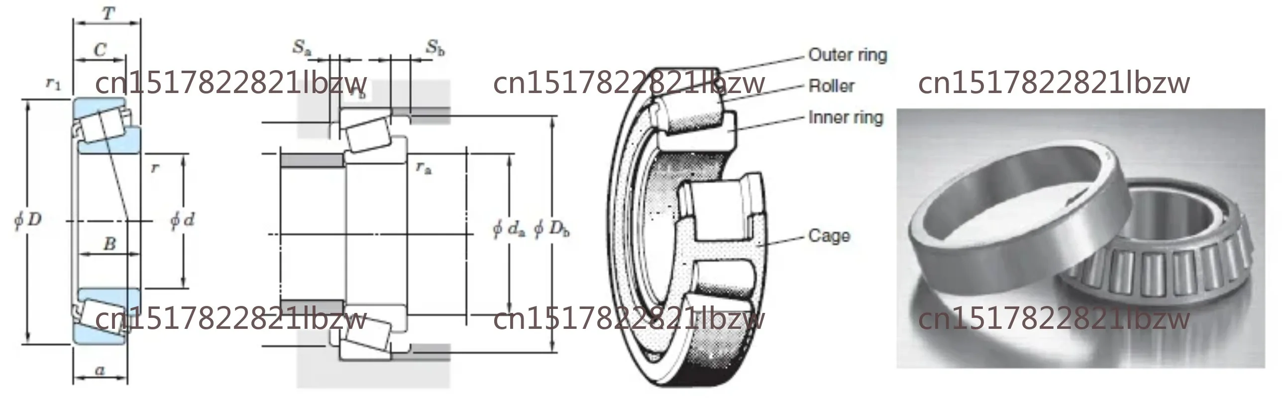 Wheel Taper Roller Bearing Auto Transmission Bearings