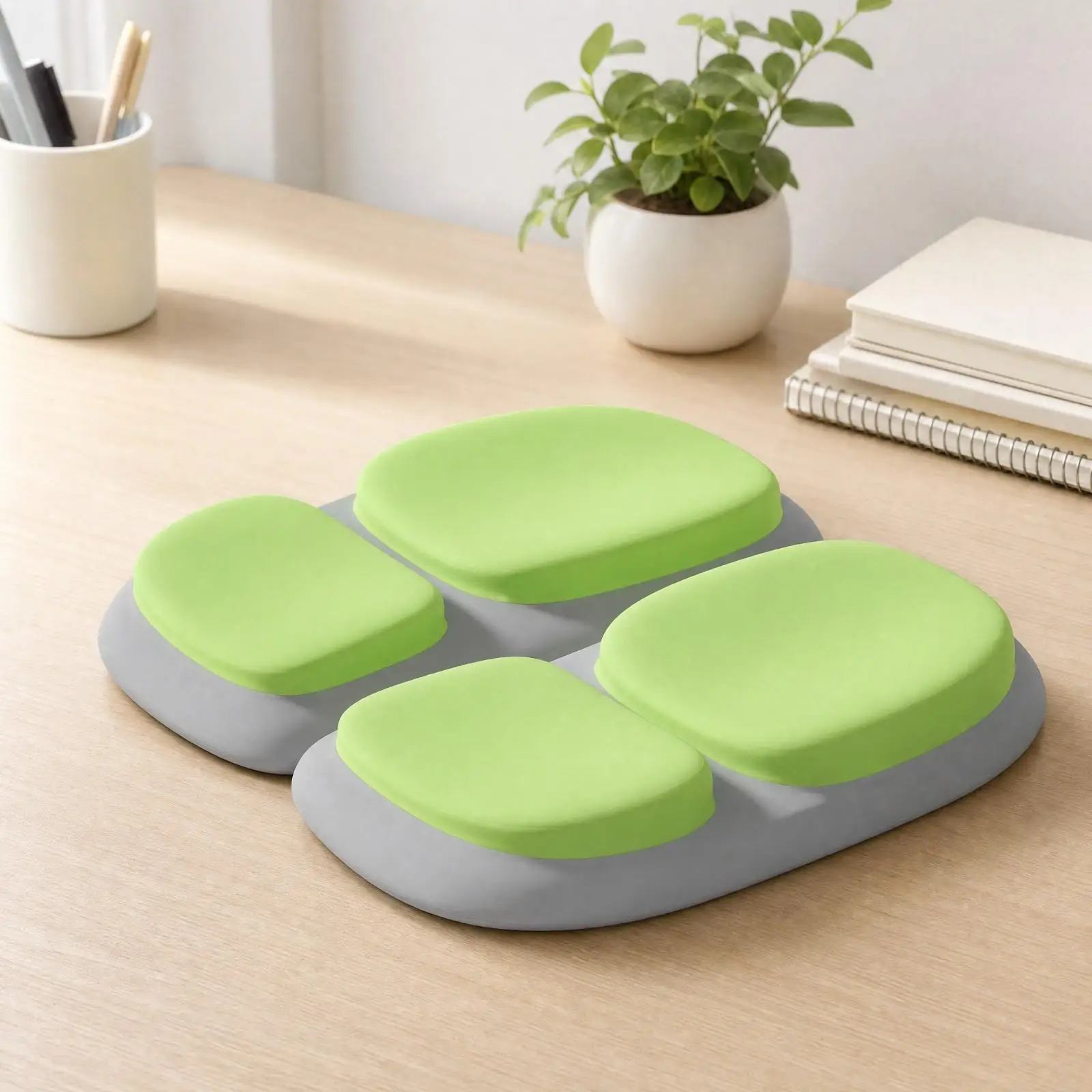 Four Section Foldable for seat Cushion Memory Foam Pad for Office Chair Classroom Reading Relaxation