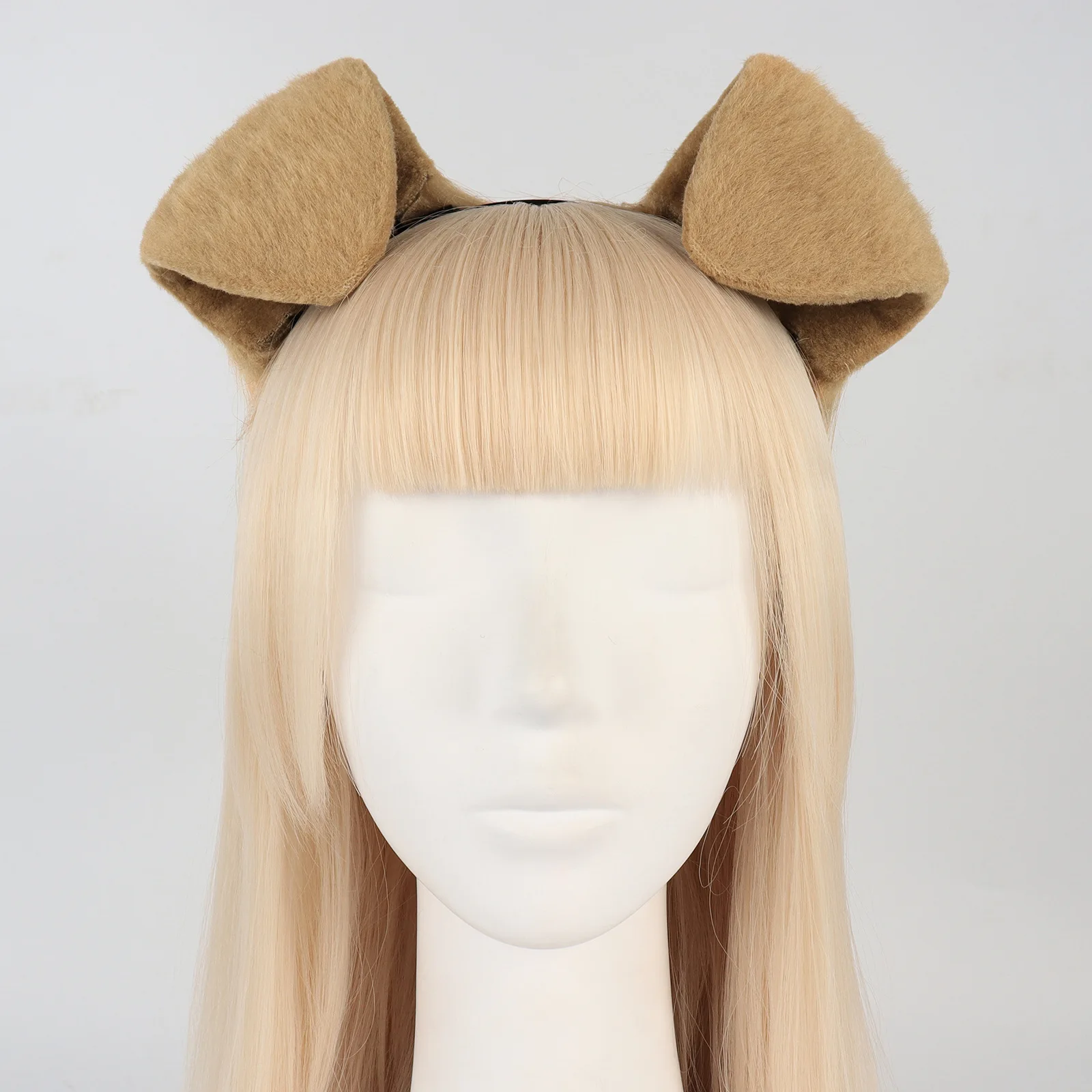 No Hair Agent Tequila Dog Ear Hoop Cos Plush Dog Tail Set Live Broadcast Comic Exhibition Character Dressing