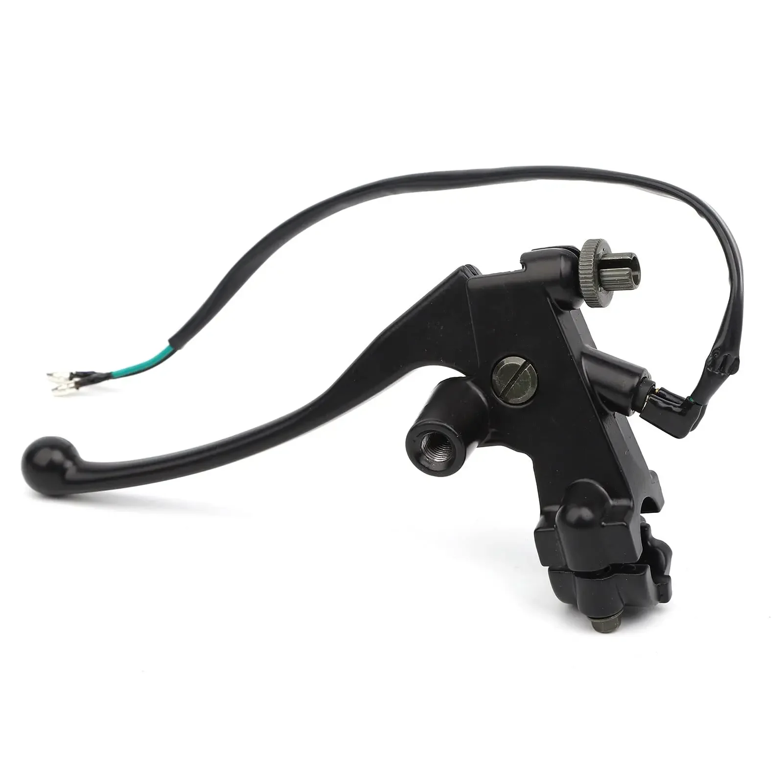 

Motorcycle Levers 7/8" Universal Black Left Brake Lever with M10 Mirror Mount Clutch Brake Handle Perch for Honda MSX125 SSR