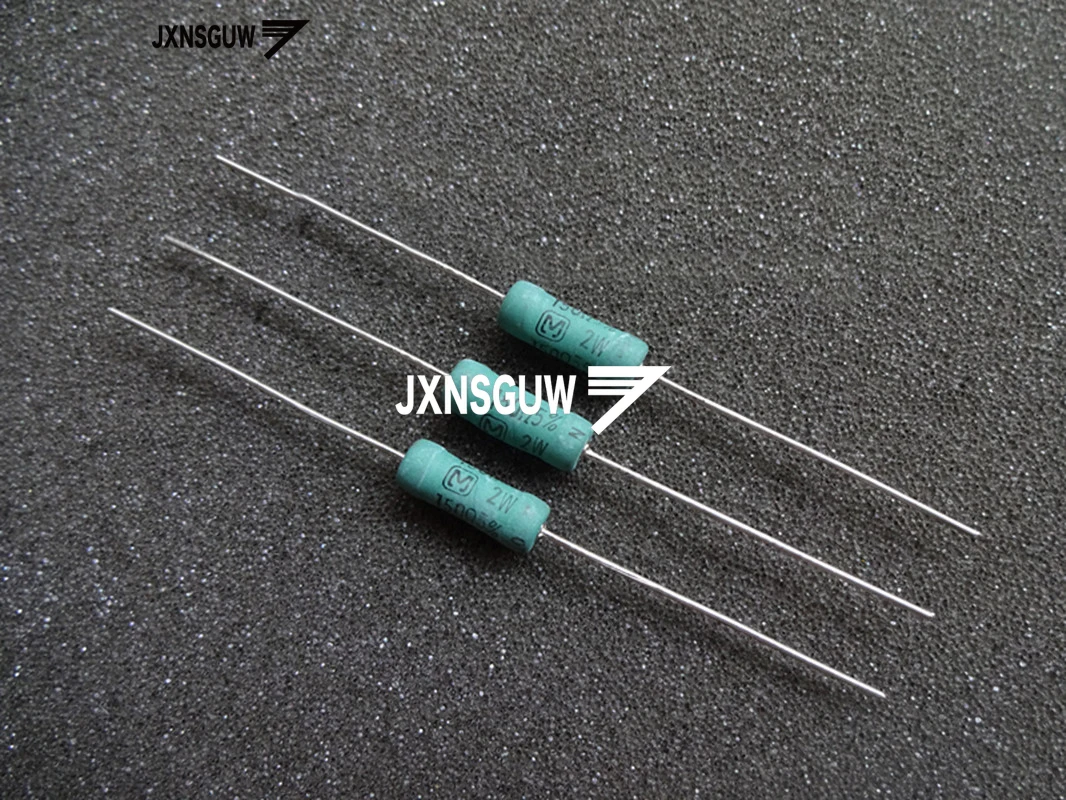 20PCS NEW Original Matsushita 2W150R 5X15MM advanced resistance 2W 150R  Metal oxide film resistor 150R 2W 150ohm Equivalent 3W