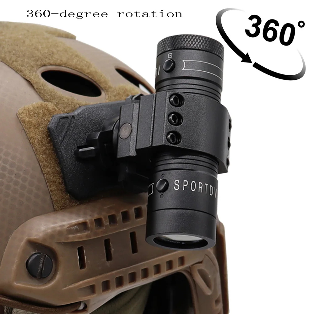 Tactical FAST MICH Helmet Camera Outdoor 1080P Sport Camera Hunting Airsoft CS Wargame Camera With Video Photo Function