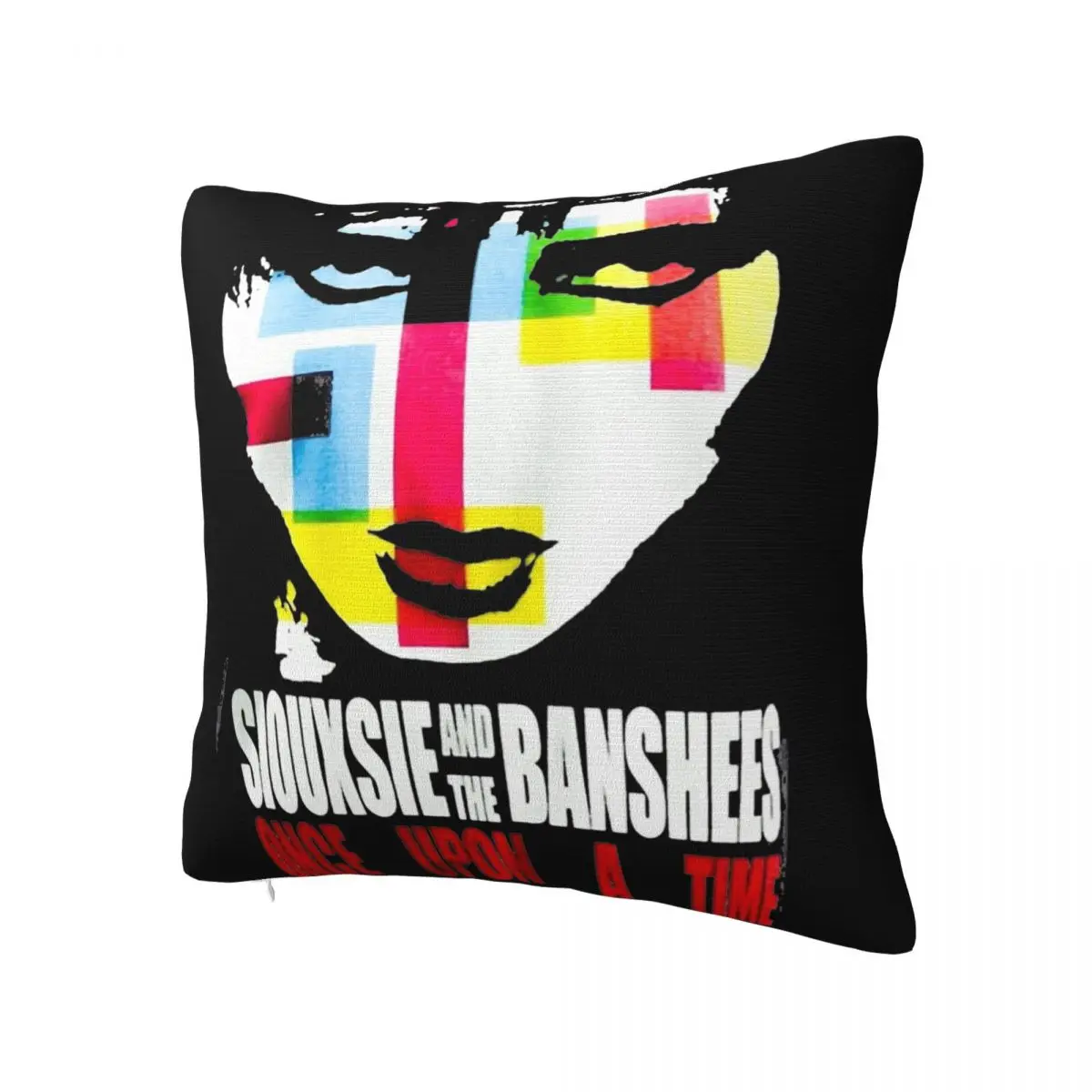 Siouxsie And The Banshees Pillowcase Soft Polyester Cushion Cover Decor Throw Pillow Case Cover Home Zipper 18