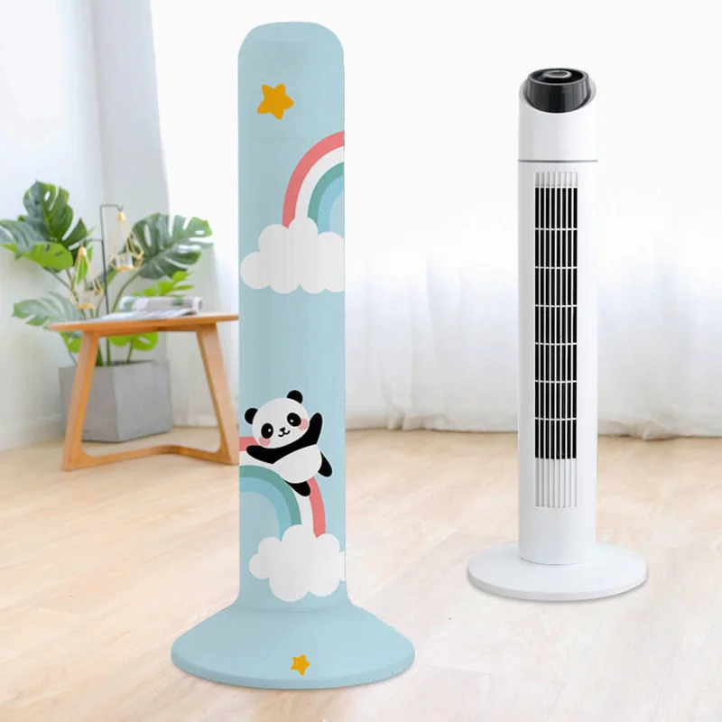 Electric Fan Covers All-inclusive High Elasticity Round Standing  Dust Cover Modern Safety Moisture-proof Storage Floor 