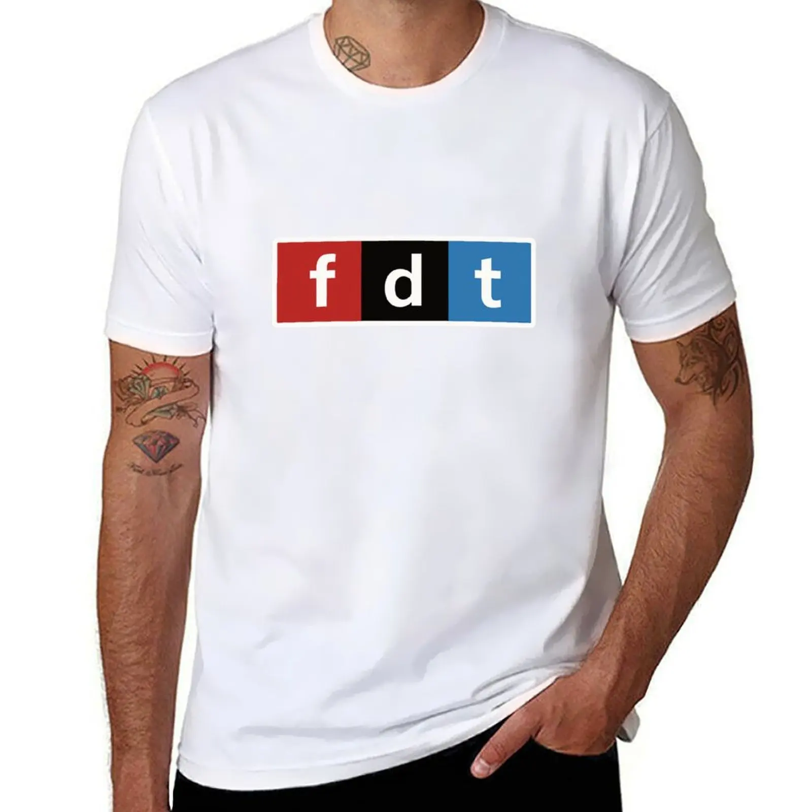 

FDT T-Shirt t shirt man designer man t shirt heavy cotton T-Shirt