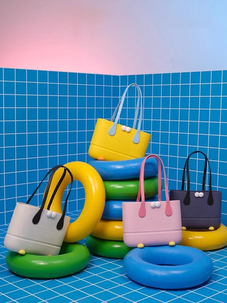 

Fungoofun мультяшная сумка из ЭВА, оригинальная универсальная большая сумка для студентов колледжа, 14-дюймовая дорожная сумка на плечо с героями мультфильмов