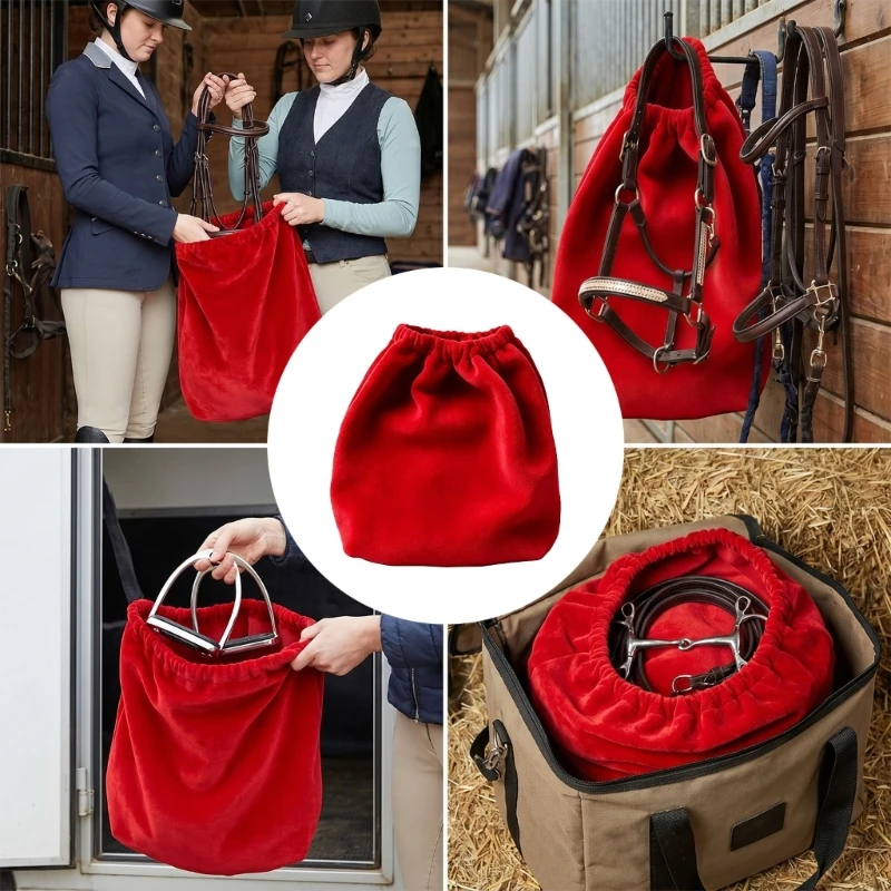   Stirrups Bag Horse Saddles Protector Equine Iron Cover For Horse Riding Equipment