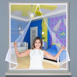 DTGJ NEW Büyük Ekran Windows Özel boyutlu Mosquito Net White Air Tulle Anti böcek Uçak Böcekleri Pencereler, RVs, istasyon vagonları, özel boyutlar için yeterli görünmez Göz Fiberglass Uçakları Lütfen bize bağlantı edi