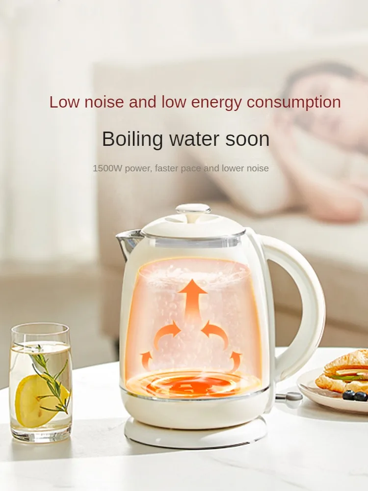 220V Fashion Retro Design Electric Kettle with 316 Stainless Steel and Automatic Shut-off Function for Home Use