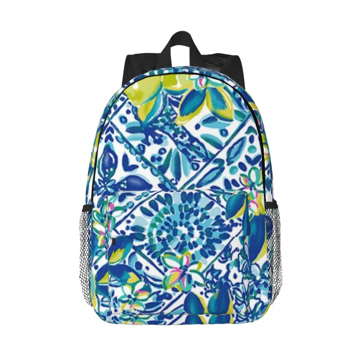 Lily Pulitzer Backpacks Boys Girls Bookbag Cartoon Children School Bags Travel Rucksack Shoulder Bag Large Capacity